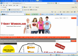 T Shirt Wonderland
