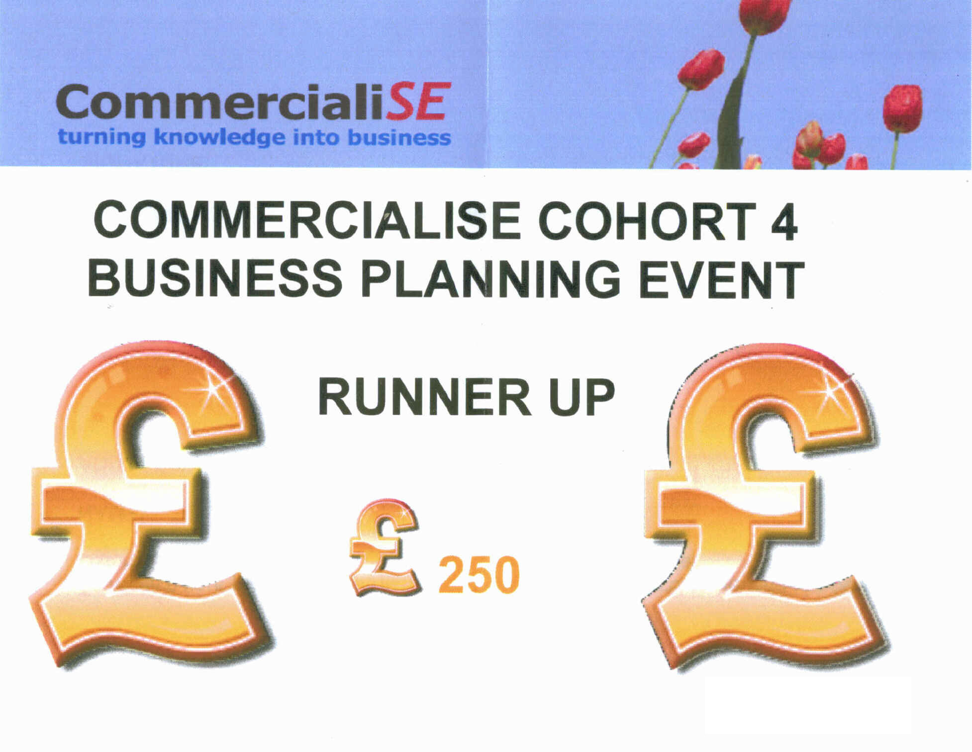 Commercialise Award