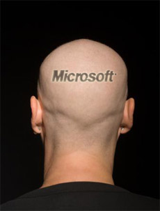 Advert On Head